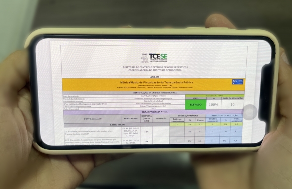 Portal da Transparência de Itaporanga d'Ajuda alcança nota 10 e se destaca como referência