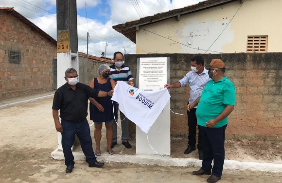 Prefeitura de Boquim inaugura pavimentações no povoado Olhos D’Água