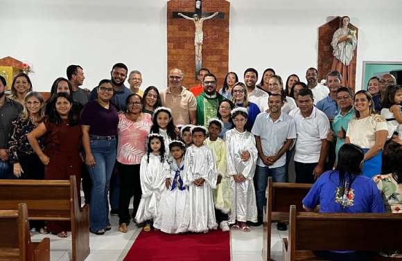 Vereador Amaral de Abóboras prestigia Festa de Santa Maria Goretti no Povoado Tombo