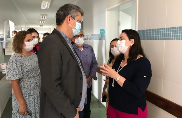 Ministro Márcio Macêdo visita Hospital Santa Isabel e parabeniza dedicação da gestão por manter atendimentos de qualidade