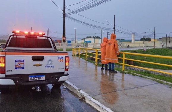 Aracaju registra acumulado de 537 mm de chuva em maio, quase o dobro da média histórica