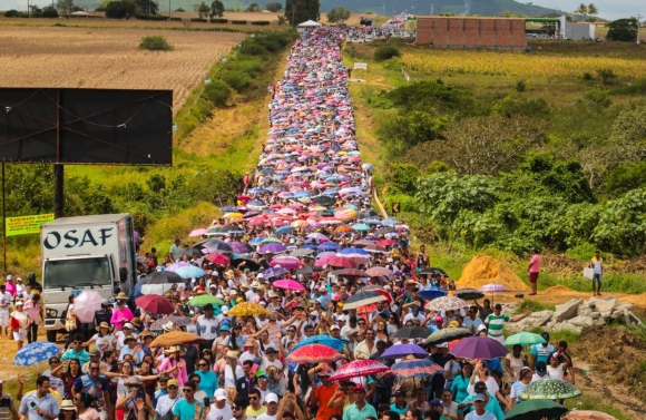 Mais de 100 mil devotos devem comparecer aos festejos de Nossa Senhora Aparecida em Sergipe