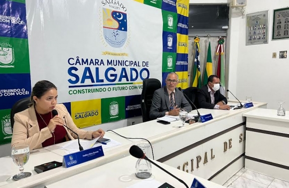 Câmara Municipal de Salgado aprova medidas cruciais para a saúde e infraestrutura da cidade