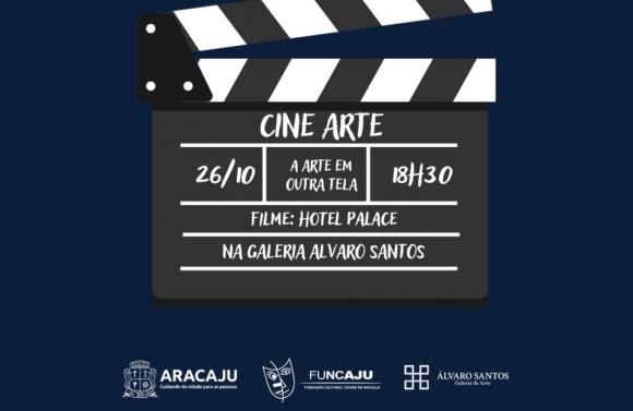 Cine Arte: Funcaju promove exibição de filmes na Galeria de Arte Álvaro Santos