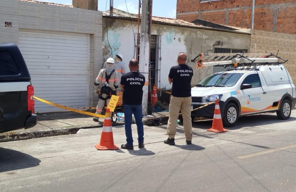 Polícia Civil realiza operação contra o uso de energia clandestina no bairro 17 de Março