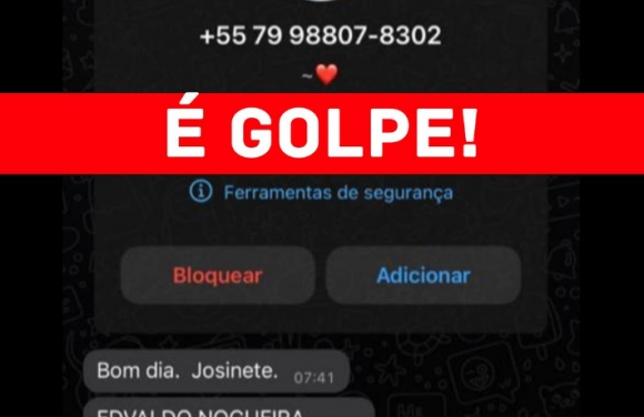 Criminosos usam imagem do prefeito de Aracaju para aplicar golpes em rede social