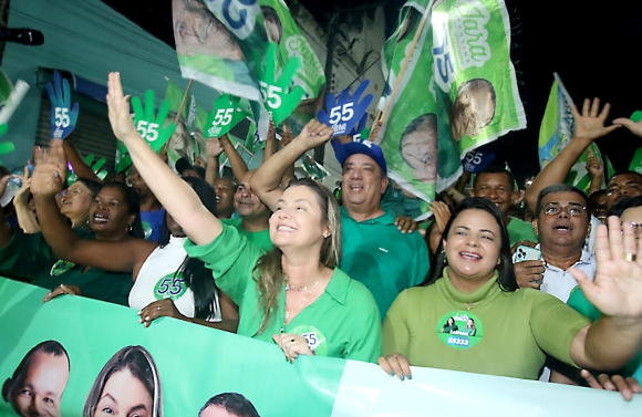 Iara Martins lota ruas de Pacatuba e fica perto da vitória no dia 06