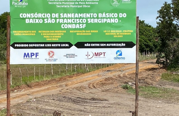 Prefeitura de Pacatuba encerra três lixões