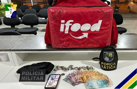 Polícia Militar prende suspeito de tráfico de drogas no Agreste sergipano