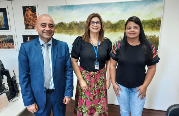 Presidente da Câmara de Pacatuba faz visita à nova gestora da Escola do Legislativo de Sergipe