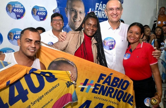 Sergipanos abraçam campanha para a reeleição de Fábio Henrique