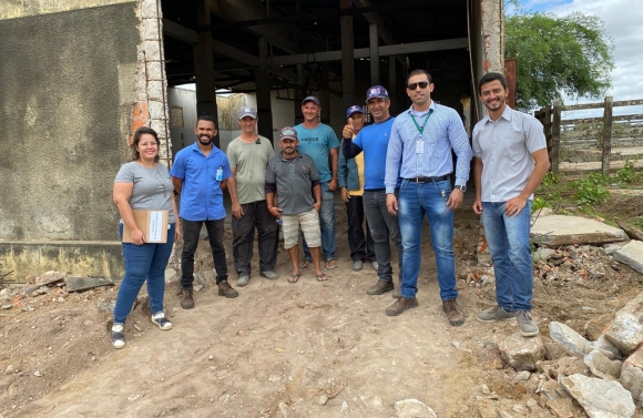 Antigo matadouro de Monte Alegre será reformado para implantação da central de triagem de materiais recicláveis