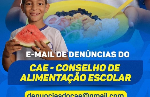 Itaporanga: irregularidades na alimentação escolar municipal poderão ser denunciadas através de e-mail