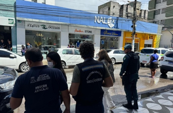 Operação Ocularium: fiscalização combate a pirataria de óculos, armações e lentes em Aracaju