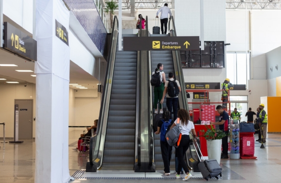 Aeroporto de Aracaju registra aumento de 5,5% no fluxo de passageiros em setembro