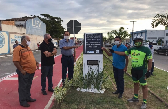 Boquim amanhece com sua primeira ciclovia