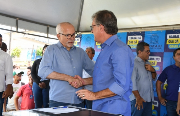 Senador Laércio Oliveira celebra avanços na infraestrutura urbana em Aracaju