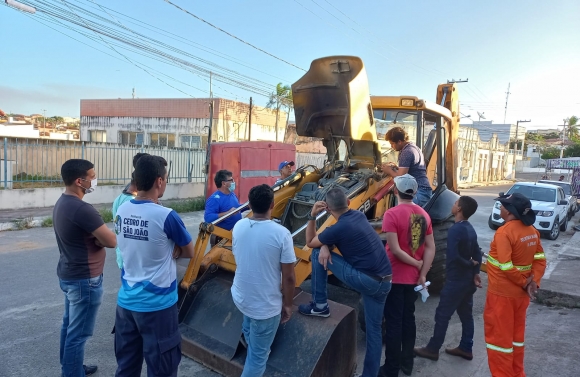 Cedro é primeiro município a oferecer o curso de Operador de Retroescavadeira pelo SENAR