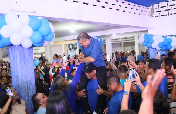 Cerca de mil pessoas marcam presença em convenção de Jackson do Mangue Grande, pré-candidato a prefeito de Boquim