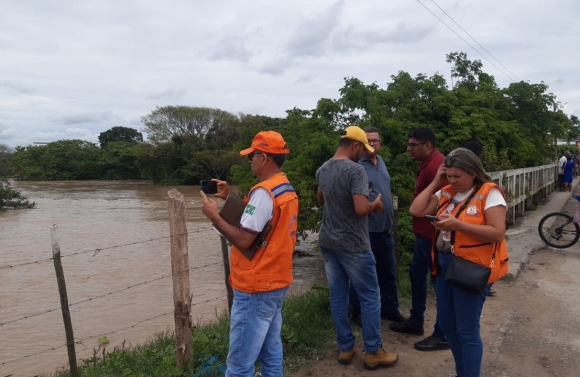 Defesa Civil Estadual divulga panorama de ocorrências e ações de resposta às chuvas intensas nos municípios