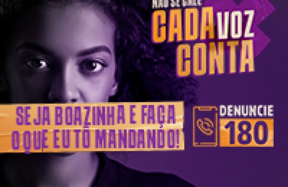 Não se cale! Cada voz conta