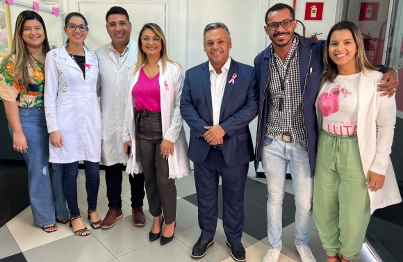 Ibrain de Valmir realiza visita técnica ao HUSE