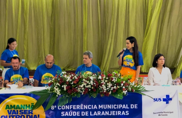 Laranjeiras realiza a 8ª Conferência Municipal de Saúde