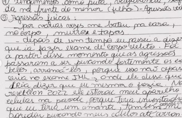 Médica presa suspeita de envolvimento na morte do marido em Aracaju diz em carta que era vítima de violência física e sexual